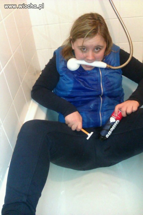 Nie wiem czym ona chcia�a si� popisa� 