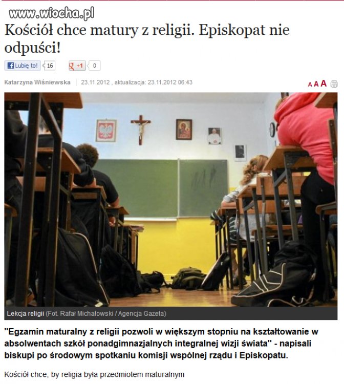 Matura z religii - wiocha.pl absurd 797405