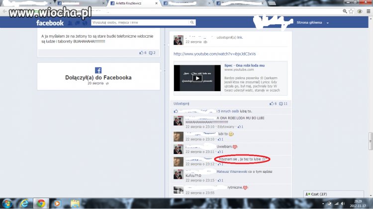 Robienie loda starych ludzi