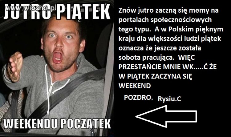 Tak Ja Też Idę W Sobotę Do Pracy Wiochapl Absurd 1232942