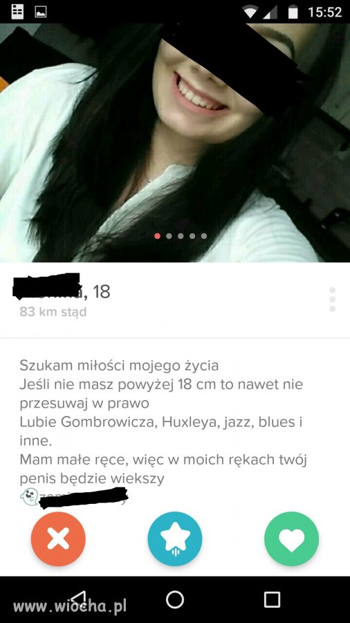 Pewna dziewczyna na tinderze szuka miłości życia - Obrazkowo.pl - najlepsze  memy w sieci.